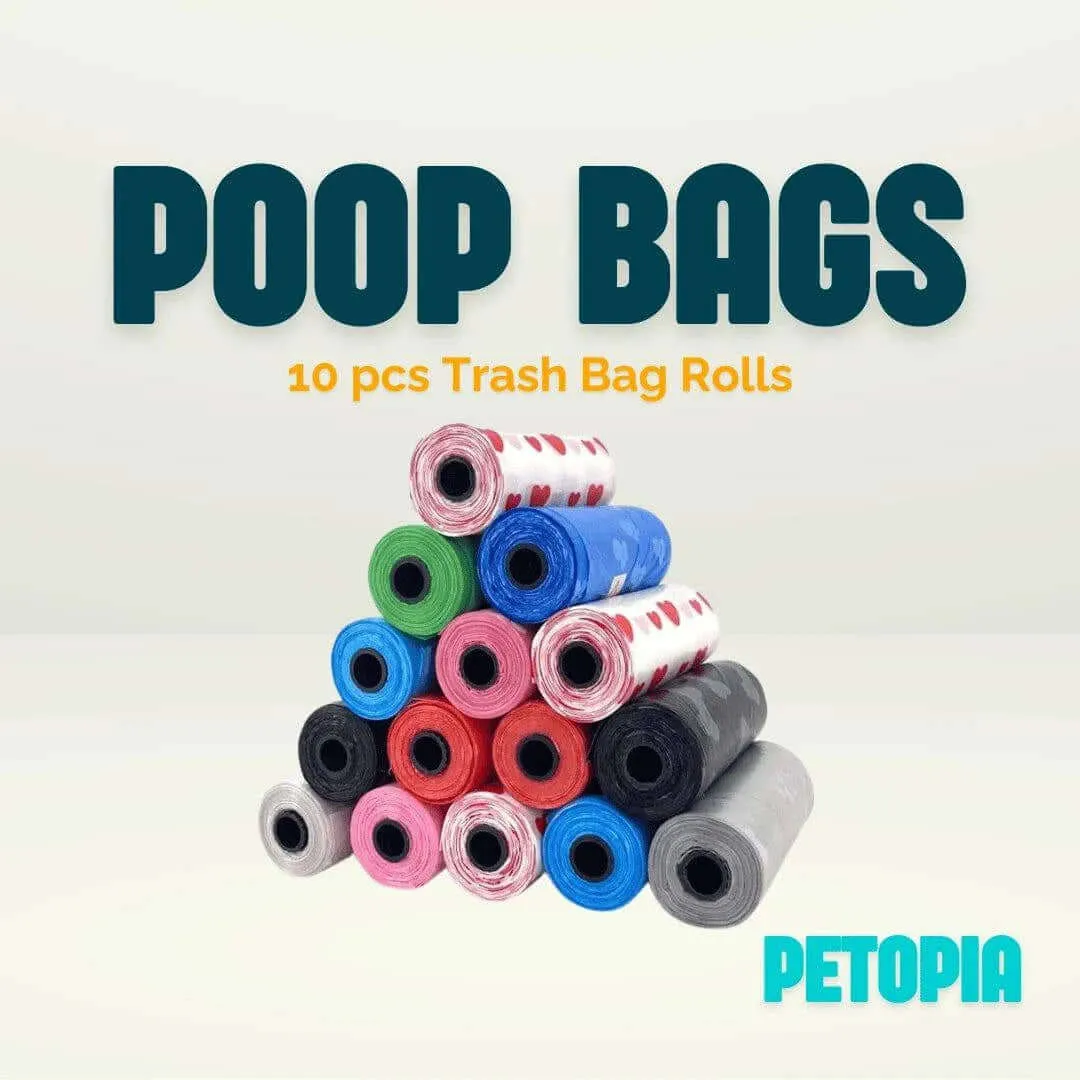 10 pcs Trash Bag Rolls for Dogs