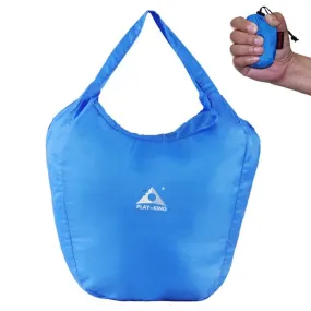 1329 Outdoor Climbing Portable Foldable Anti-splash Bag Ultralight Handheld Bag (Blue)