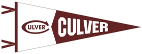 2 Color Culver Pennant - 12" x 30"