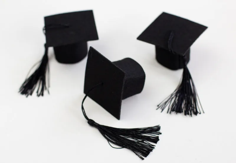 2024 Graduation Shapes- Choose from "2024" Number Set and Mortar Board Caps with Tassels