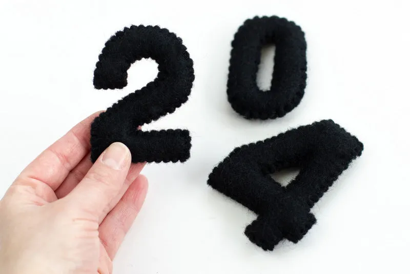 2024 Graduation Shapes- Choose from "2024" Number Set and Mortar Board Caps with Tassels