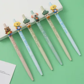 225332 HAPPY CHILDHOOD ANIMALS RETRACTABLE GEL PEN-32