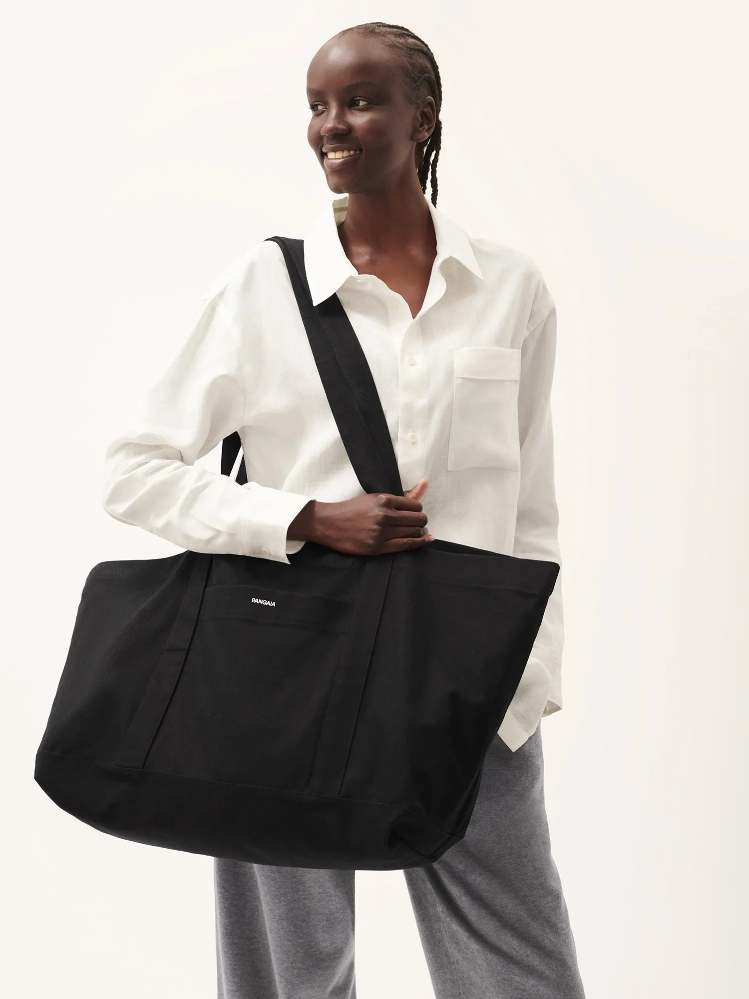 365 Oversized Tote Bag—black