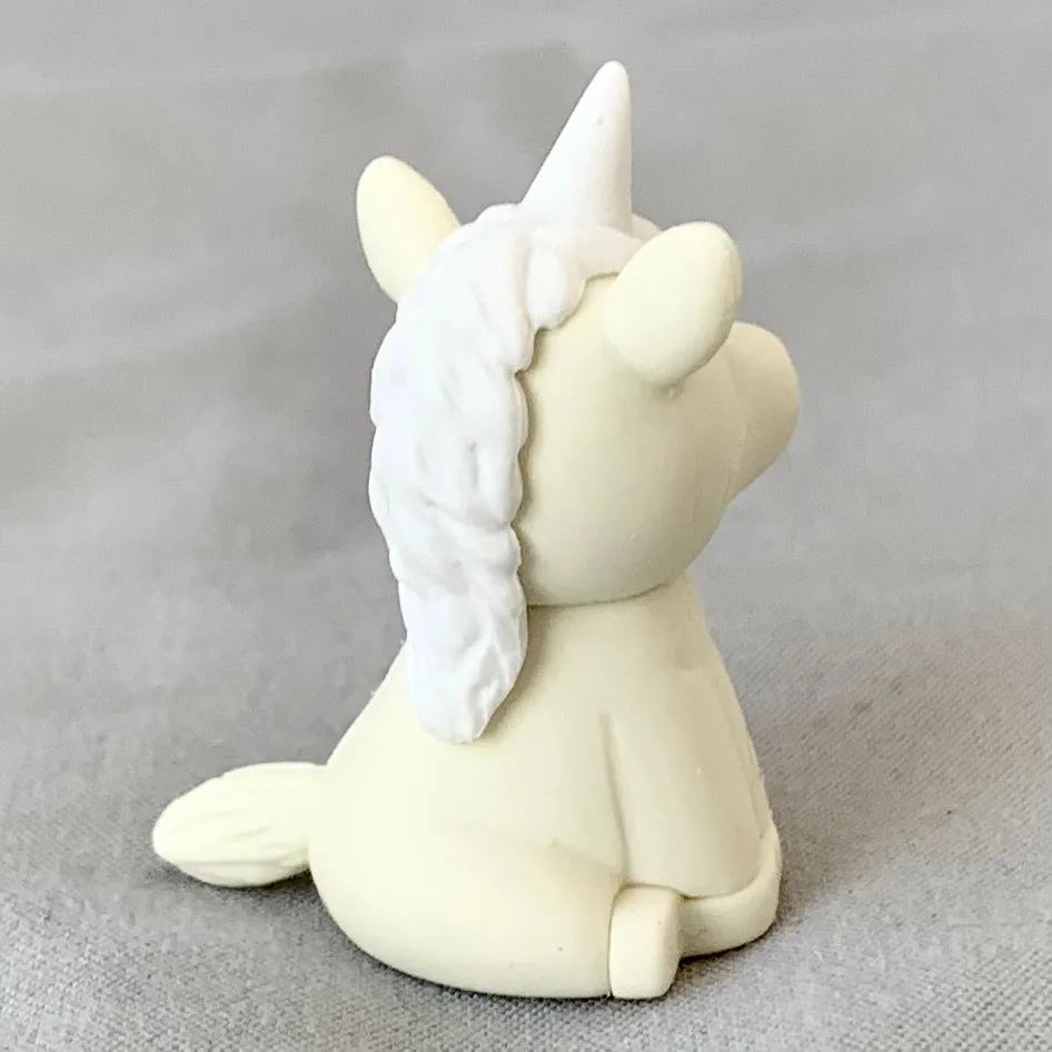 38056 WHITE UNICORN ERASER-60