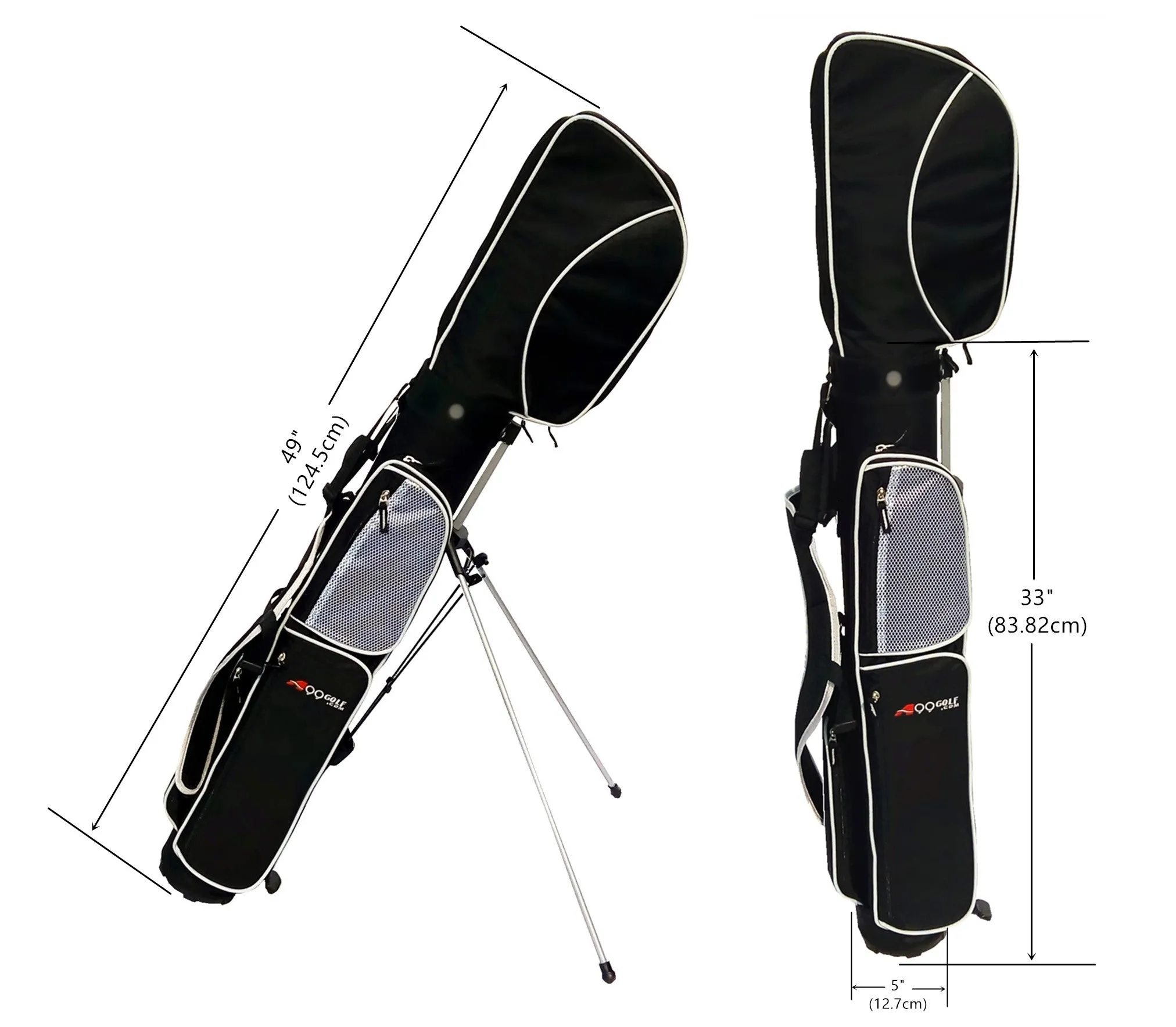 A99Golf C8-II Practice Range Bag Sunday Stand Pencil Carry Bag