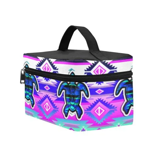 Adobe Dance Turtle Cosmetic Bag/Large