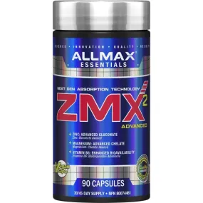 Allmax ZMX2 (ZMA), 90 Capsules