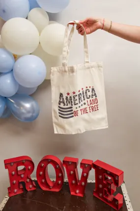 America Tote Bag