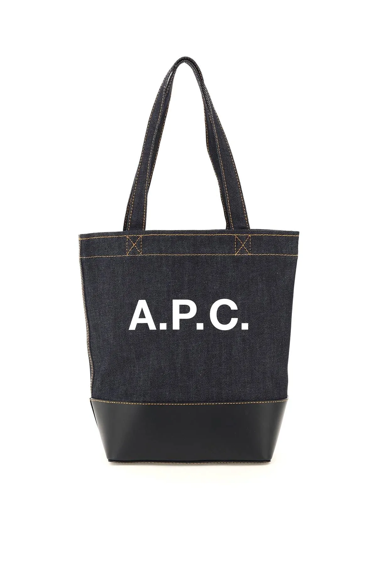 A.p.c. Axel Small Denim Tote Bag