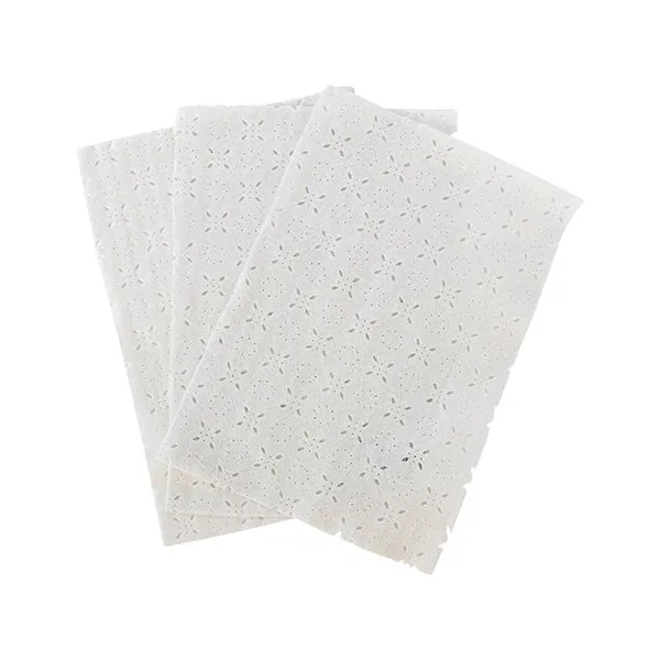 Arbee Diecut Felt Sheets, Starburst White- 10pk