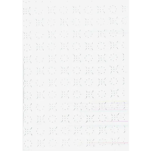 Arbee Diecut Felt Sheets, Starburst White- 10pk