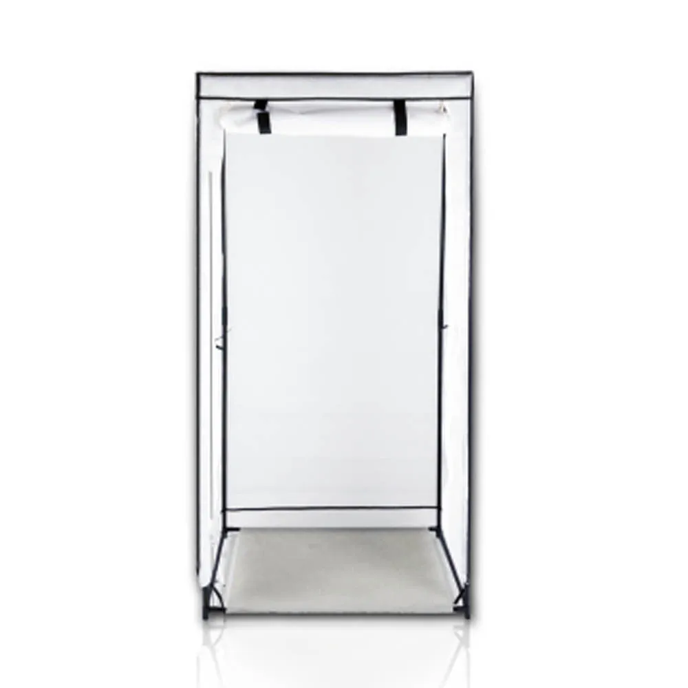 ATHome Lightweight, Durable, Dust and Moisture Proof, Easy Open Portable Closet Wardrobe, 28 inches. White