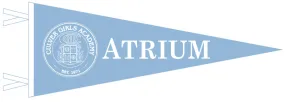 Atrium Pennant - 9" x 24"