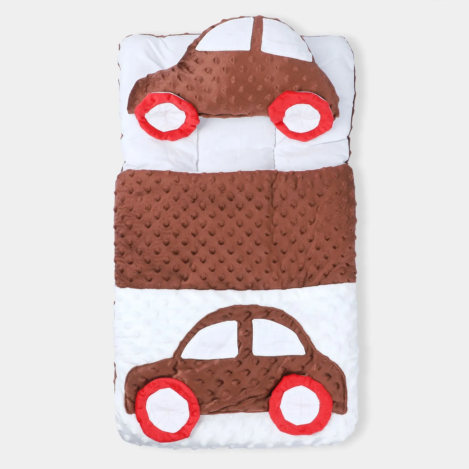 Baby Carry Nest Car Pillow | BROWN