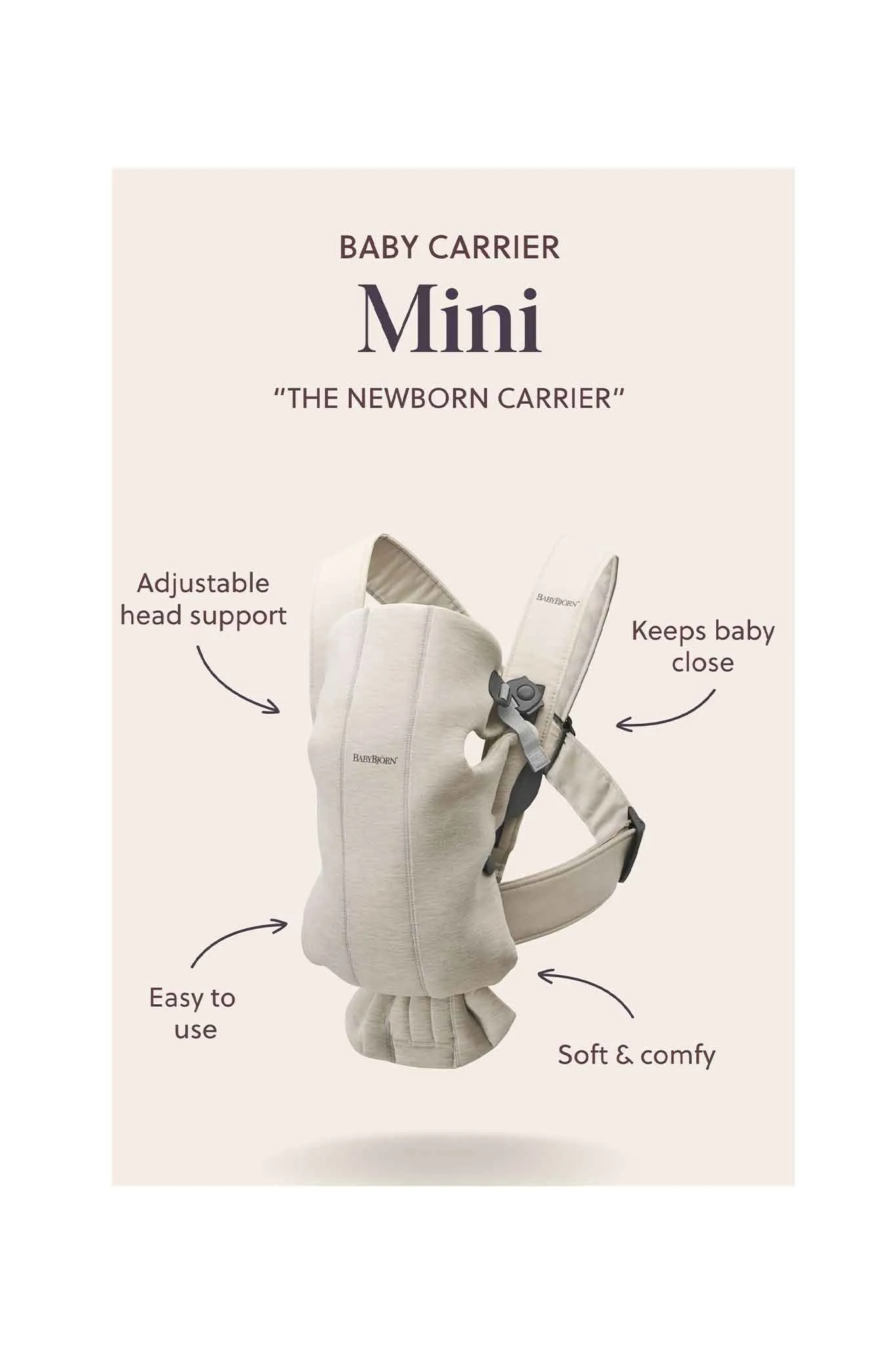 BabyBjörn Baby Carrier Mini Mesh 3D