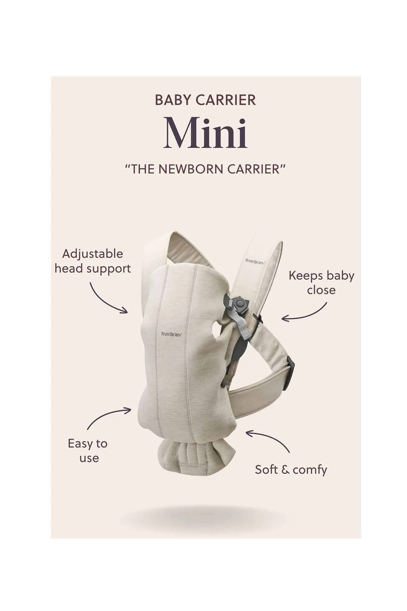 BabyBjörn Baby Carrier Mini Mesh 3D