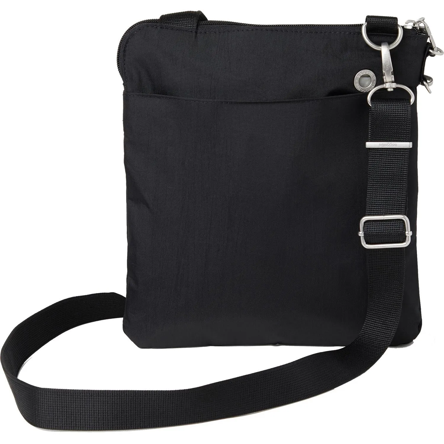 Baggallini Anti-Theft Harbor Crossbody Bag Black Nylon