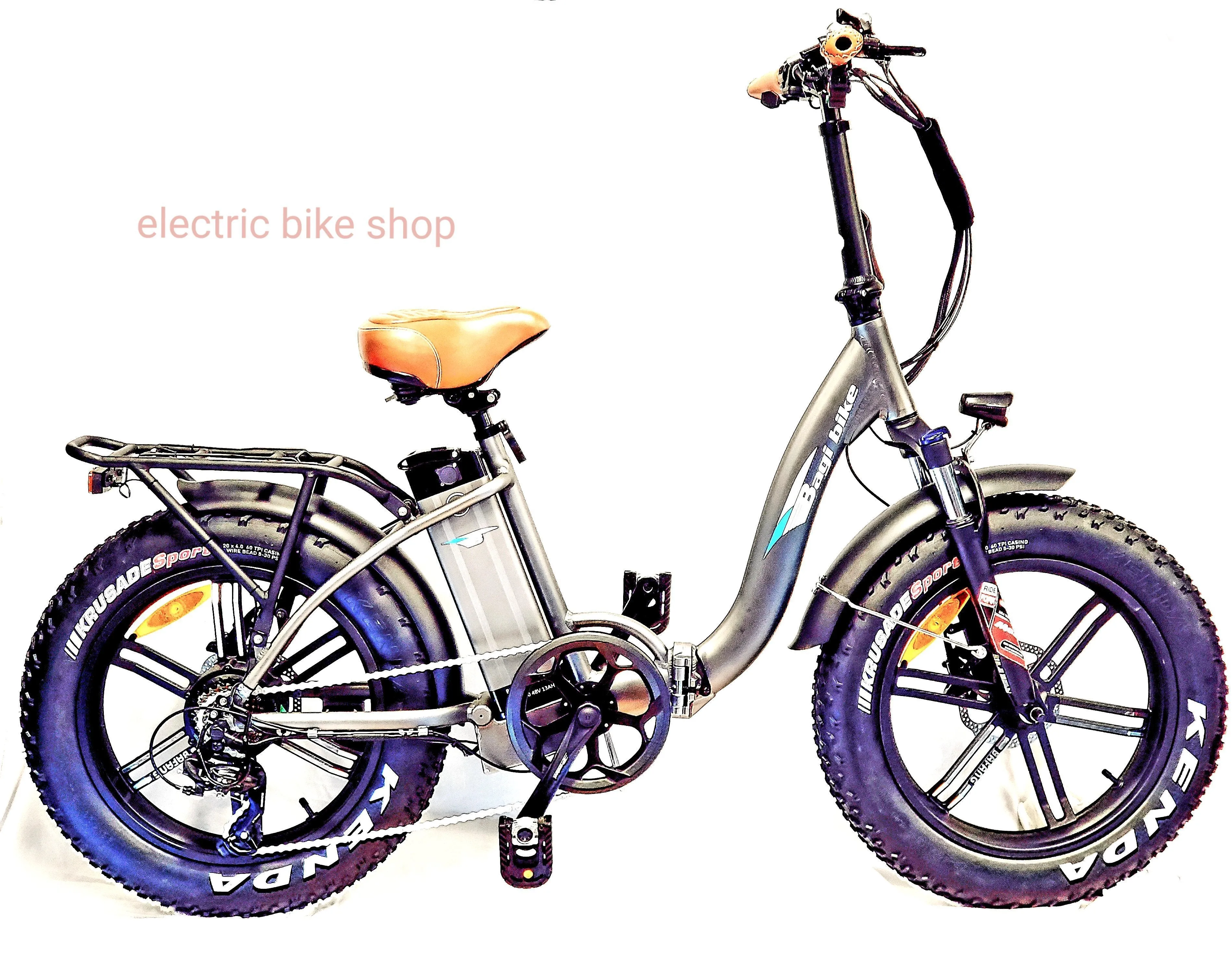 BAGIBIKE B10 BOLD FAT TIRE LOW STEP FOLDING Electric Bicycle