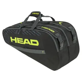 Base M Tennis Racquet Bag Black and Yellow