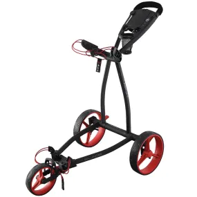 Big Max Blade IP 3-Wheel Push Trolley - Phantom/Red