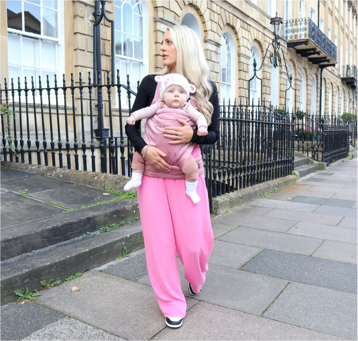 Bizzi Growin NOMAD™️ Baby Carrier - Cinder Rose