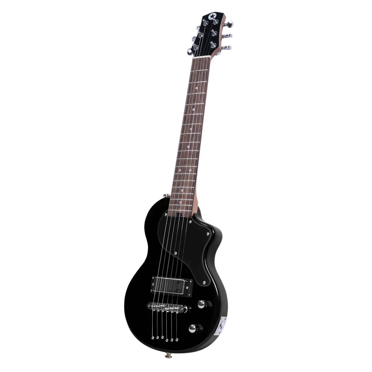 Blackstar Carry-on Travel Guitar Black With Carry Bag