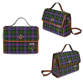 Blair Modern Tartan Waterproof Canvas Bag with Family Crest