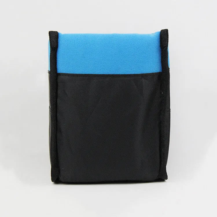 Blue And Black DSLR Camera Bag Insert One body Two Lens B35