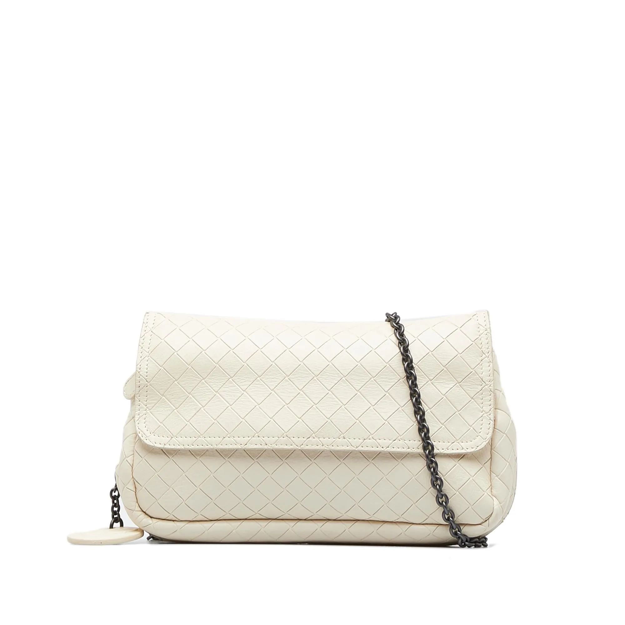 Bottega Veneta Intrecciomirage Chain Crossbody (SHG-n7OYqd)