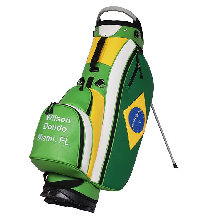 Brazilian Flag Golf Bag