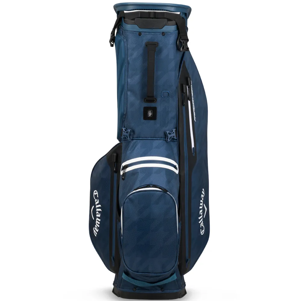 Callaway Fairway Plus HD Waterproof Stand Bag - Navy Houndstooth