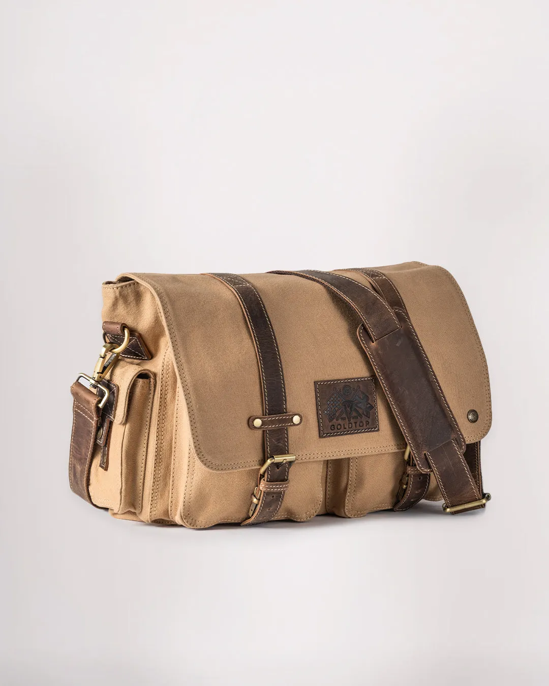 Canvas Crossbody Satchel