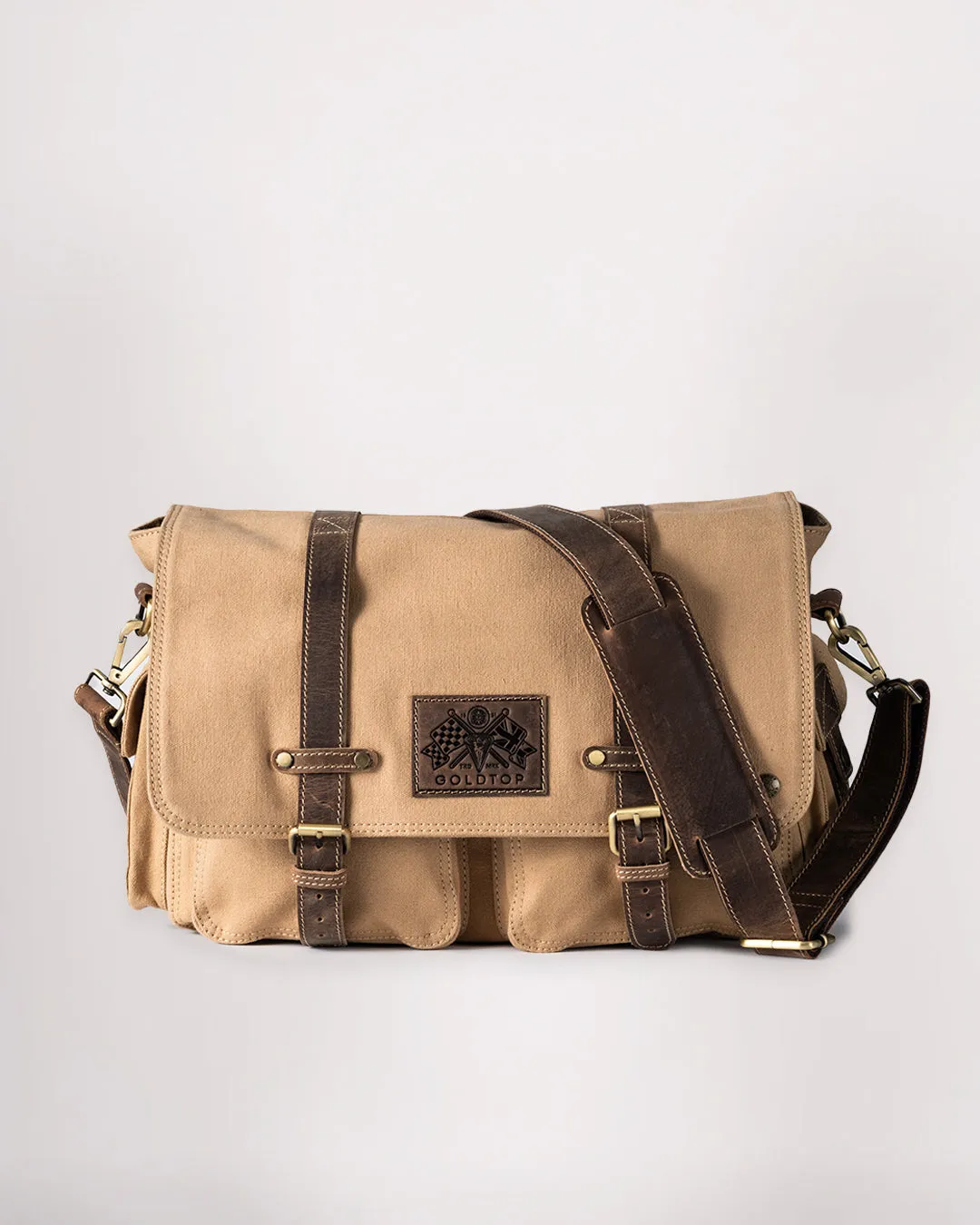 Canvas Crossbody Satchel