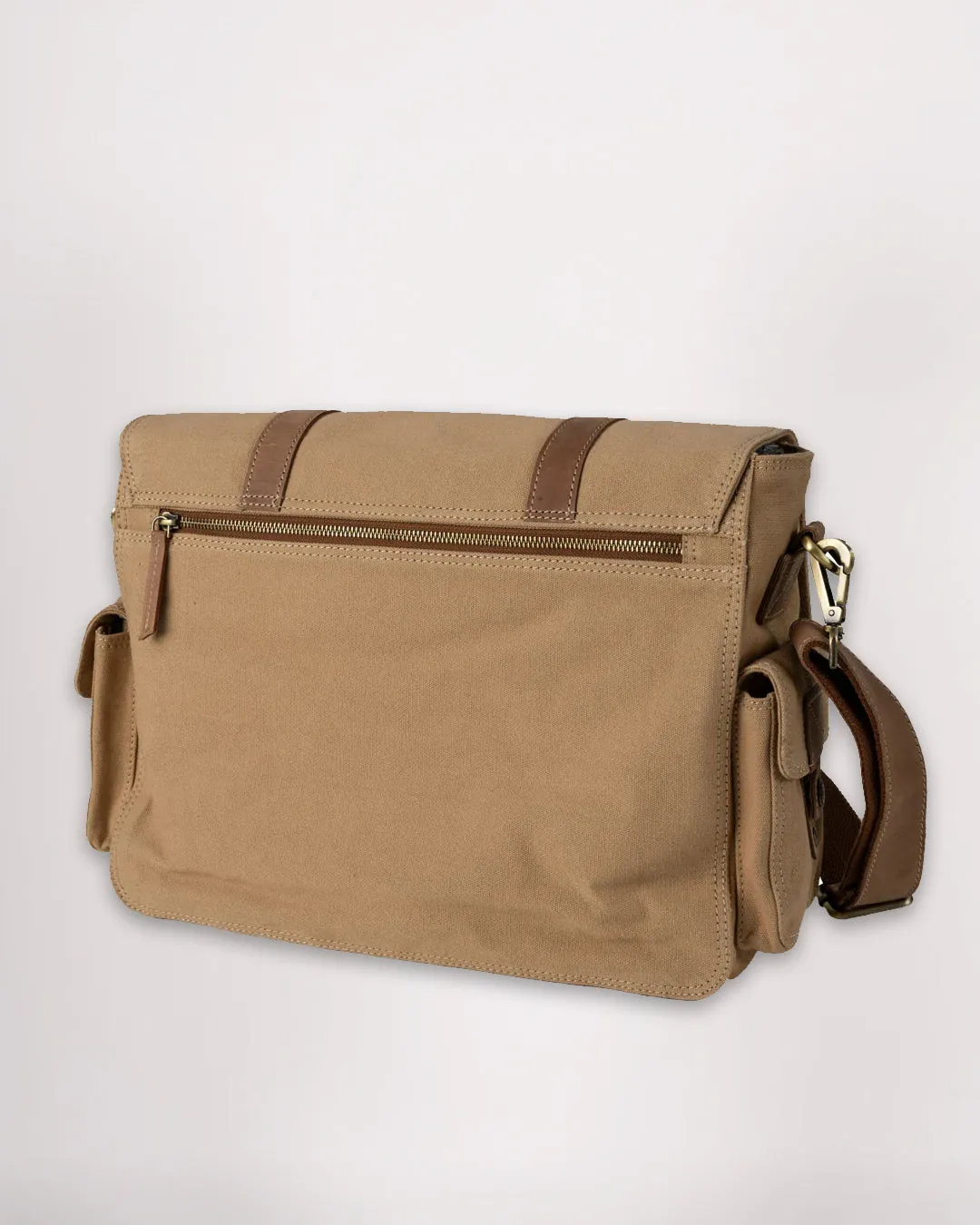 Canvas Crossbody Satchel