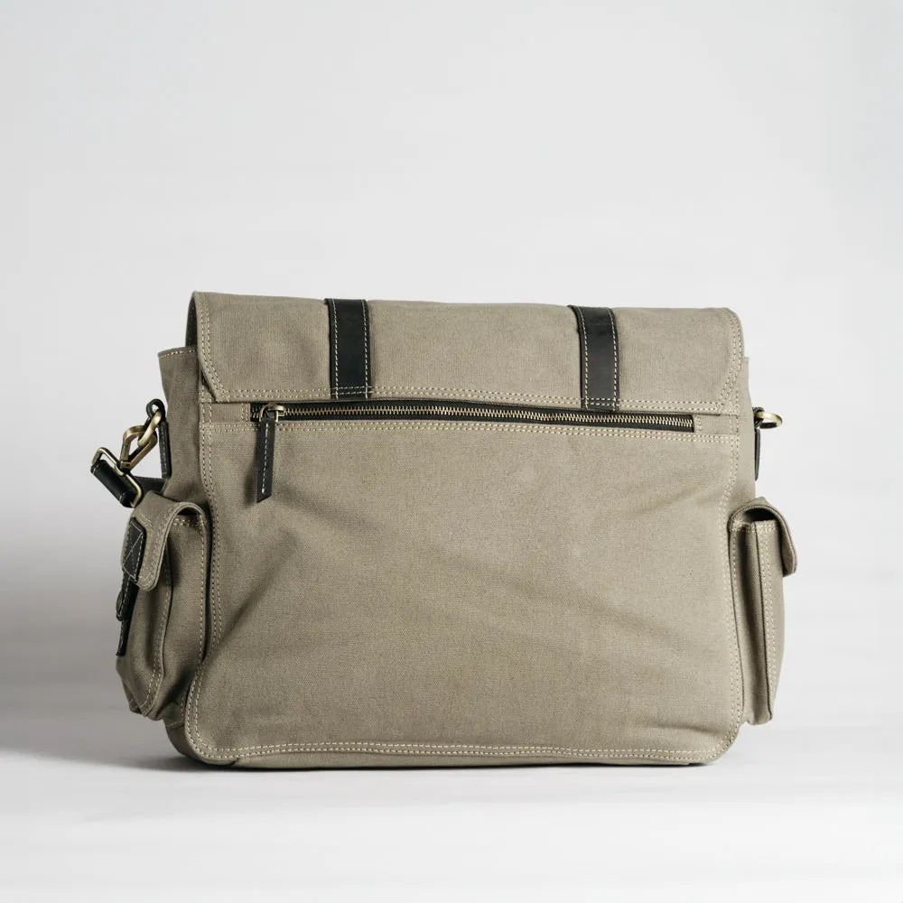 Canvas Crossbody Satchel