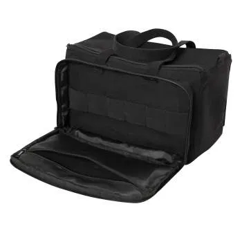 Canvas Tactical Shooting Range Bag - Black