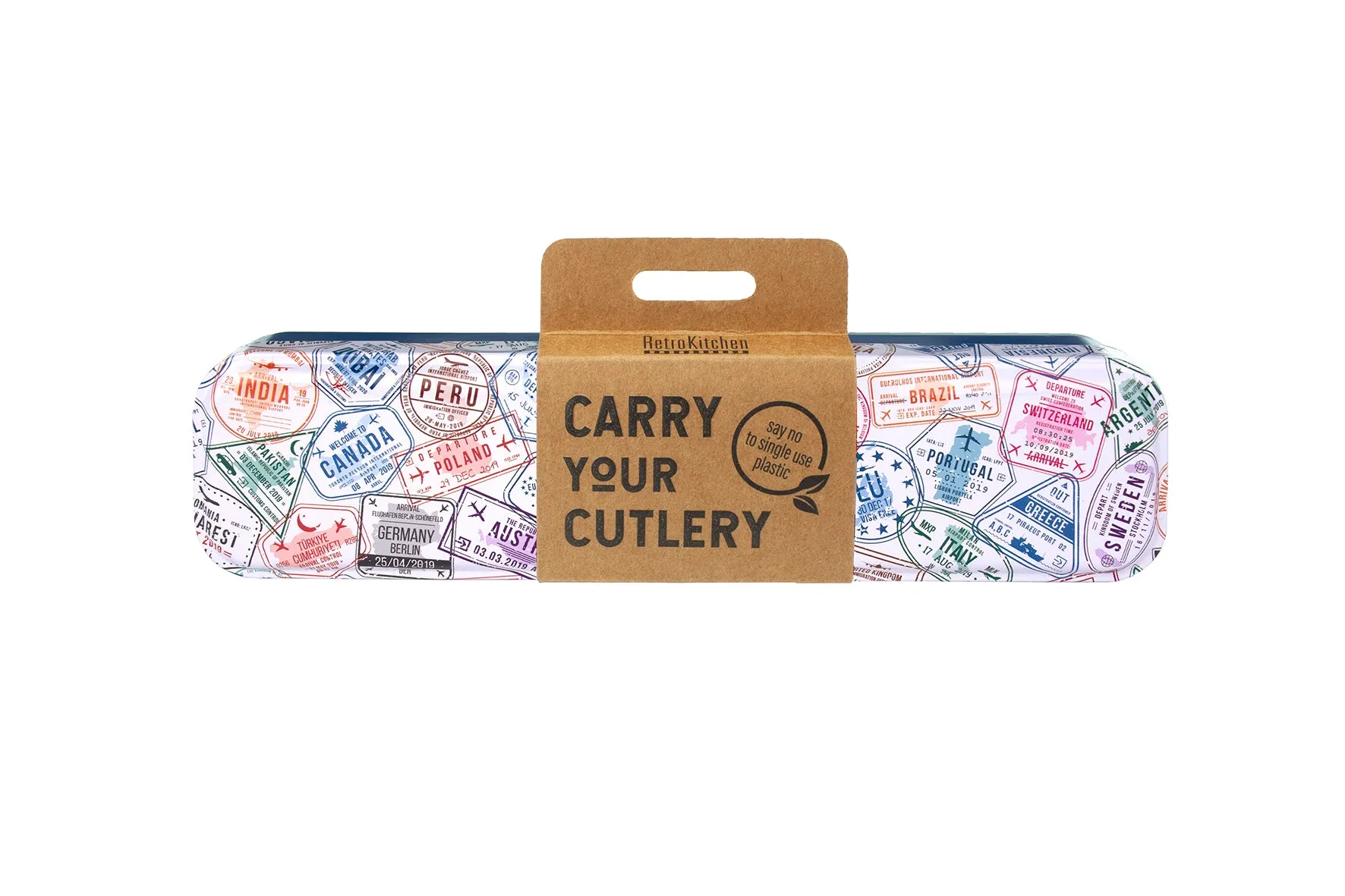 Carry Your Cutlery - Passport stamps