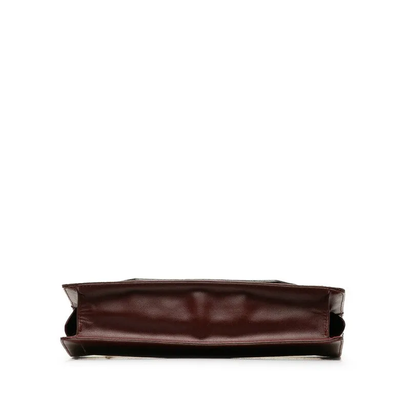 Cartier Must Line Leather Clutch Bag