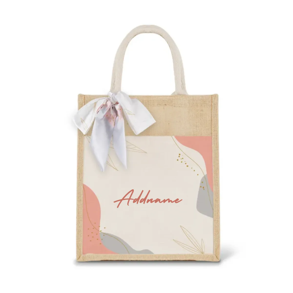 Charlotte Series - Marshmallow Jute Bags