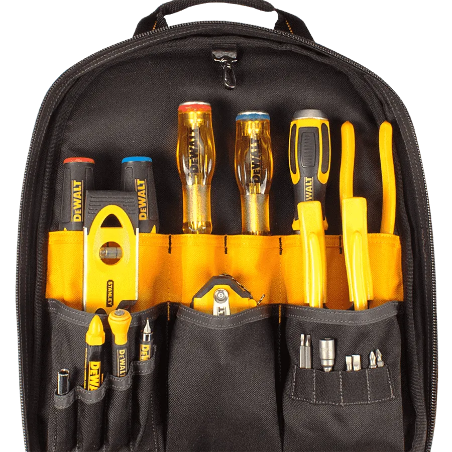 CLC DeWALT DGC530 23-Pocket USB Charging Tool Backpack