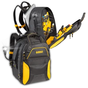 CLC DeWALT DGCL33 33-Pocket Lighted USB Charging Tool Backpack