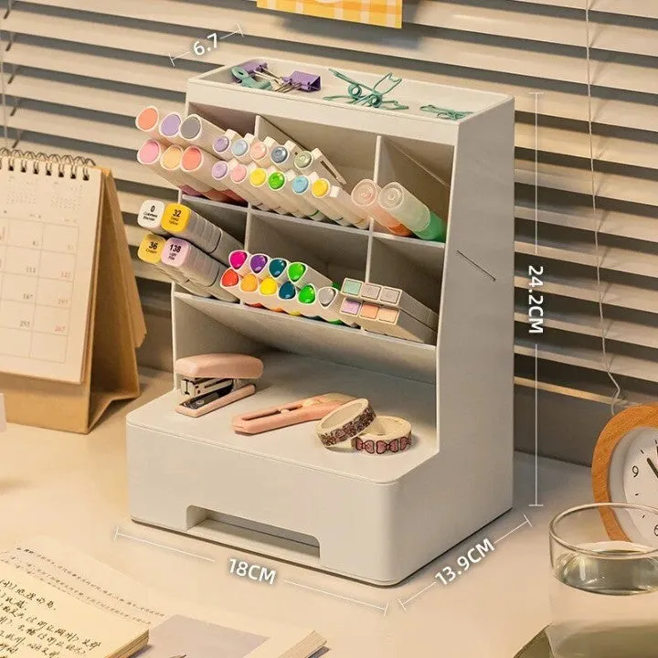 Clean Tower Tidy Multifunctional Desktop Organizer