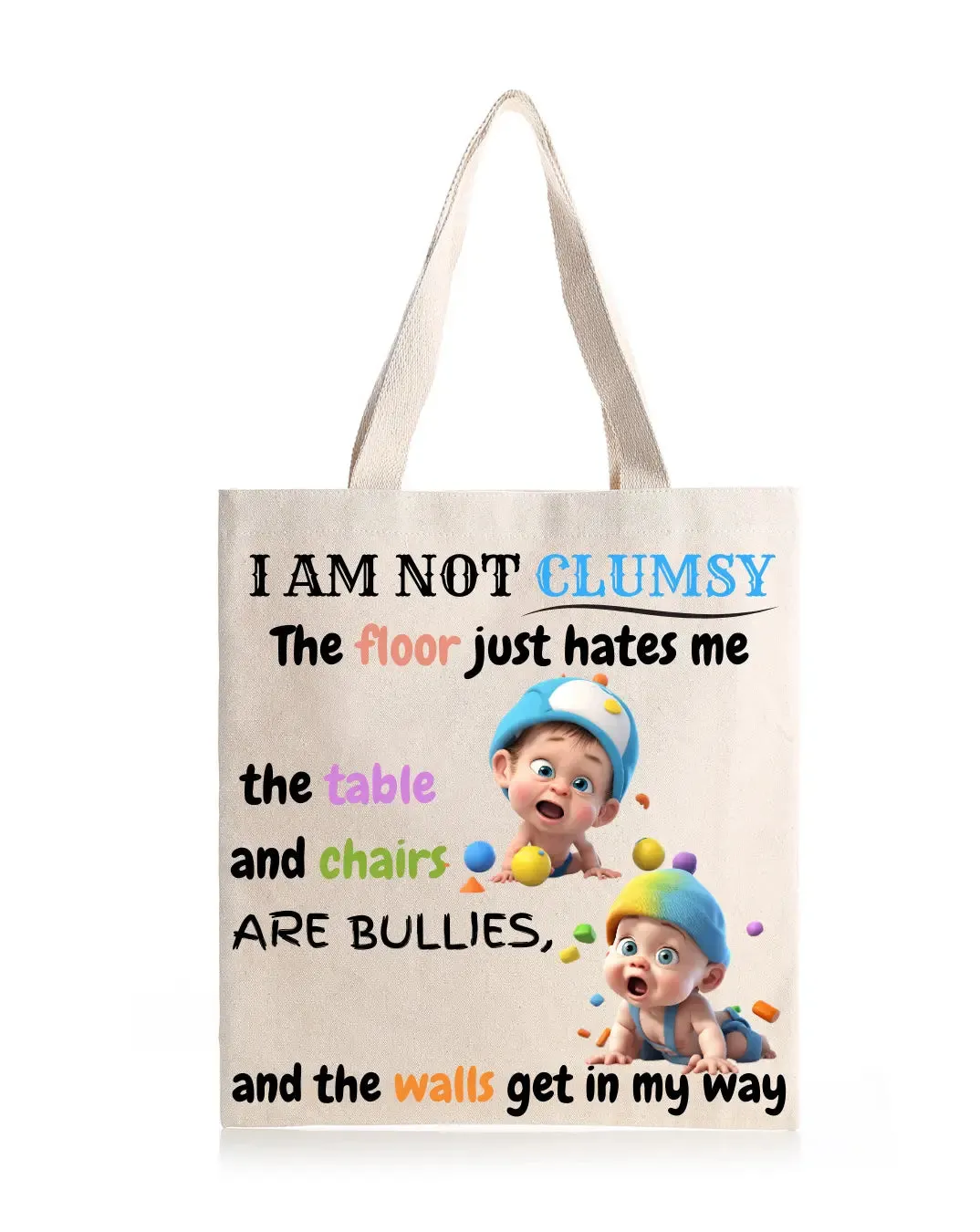 Clumsy Daily Thaila -  Canvas Reusable Bags