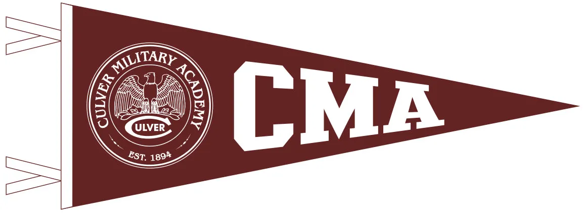 CMA Pennant - 12" x 30"