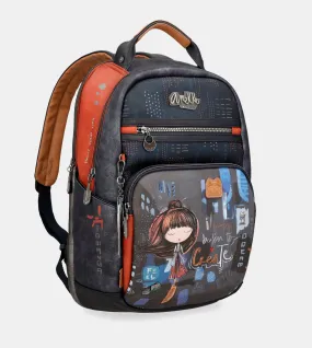 Contemporary large school backpack