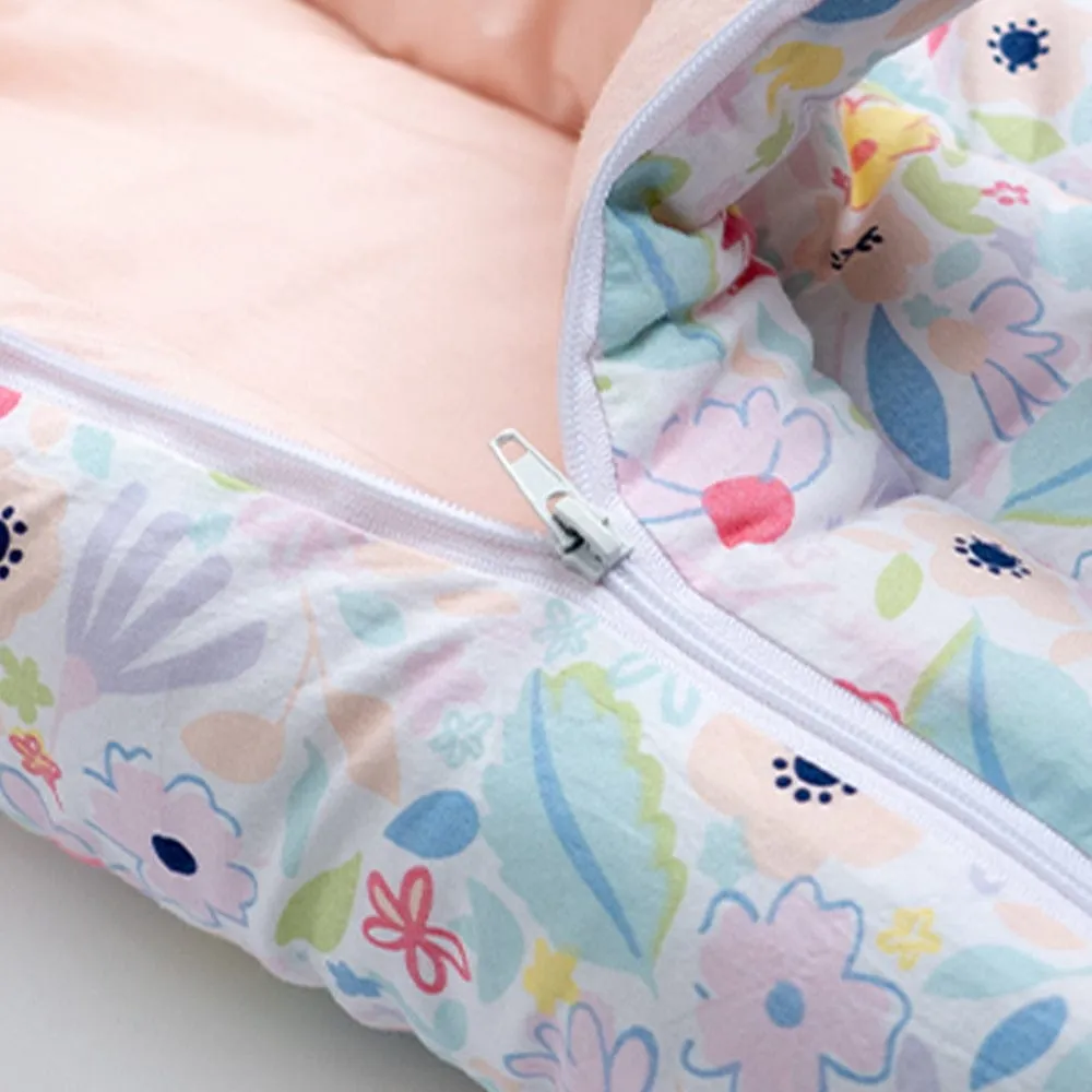 Cotton Carrier Nest / sleeping bag, Ditsy Bloom ( Newborn - 3 Months)