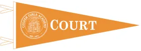 Court Pennant - 9" x 24"