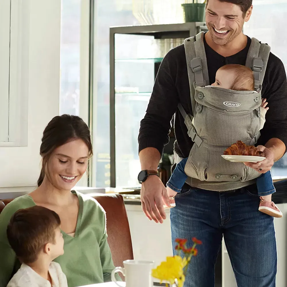 Cradle Me 4-in-1 Baby Carrier - Mineral Gray