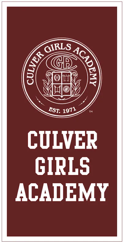 Culver Girls Academy Banner - 18" x 36"