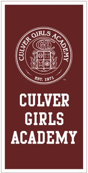 Culver Girls Academy Banner - 18" x 36"